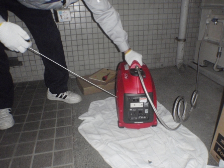 発電機は簡単に操作できます