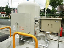 災害対応型LPガスバルク供給システム